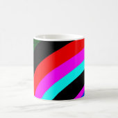 groen, zwart, glittr, glanzend mooi RMdesignflo55 Koffiemok (Center)