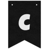 Groen Zwart Mannelijk Bedrijf Gefeliciteerd Custom Vlaggetjes (Eerste vlag)