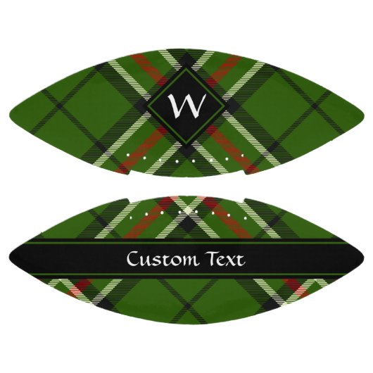 Groen, zwart, rood en wit american football (Panelen)