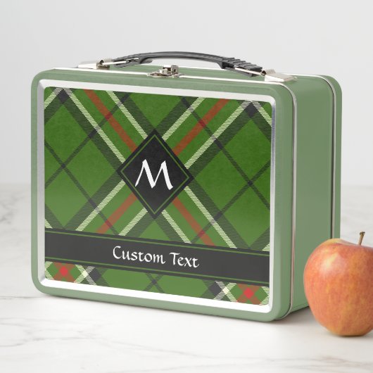 Groen, zwart, rood en wit Tartan (In situ)