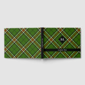 Groen, zwart, rood en wit Tartan Gastenboek (Volledig)