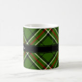 Groen, zwart, rood en wit Tartan Koffiemok (Center)