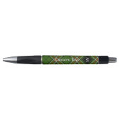 Groen, zwart, rood en wit Tartan Pen (Voorkant)