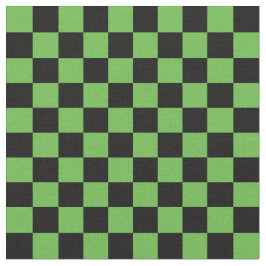 Groen & Zwart Schaakbord Stof
