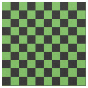 Groen & Zwart Schaakbord Stof