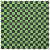Groen & Zwart Schaakbord Stof (Swatch)