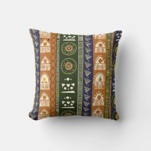 Groen zwart Sierkussen