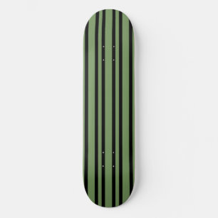 Groen Zwart Strepen Patroon Persoonlijk Skateboard
