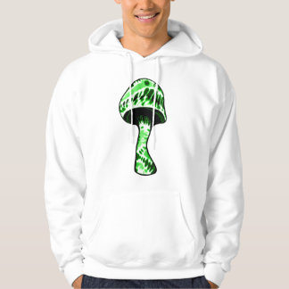 Groen zwart TieDye paddenstoel Gebost Sweatshirt