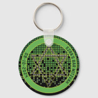 Groen Zwart Video Game Gamer Bar Mitzvah