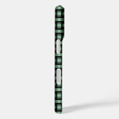 groen zwart weefpatroon Case-Mate iPhone case (Achterkant / Rechts)