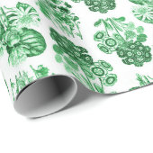 Groen zwart-wit-bunkerpapier cadeaupapier (Rol Hoek)