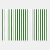 Groen zwart-witte buffels inpakpapier vel (Voorkant 3)