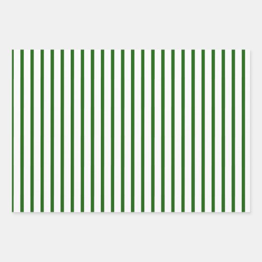 Groen zwart-witte buffels inpakpapier vel (Voorkant 3)