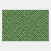 Groen zwart-witte buffels inpakpapier vel (Voorkant)