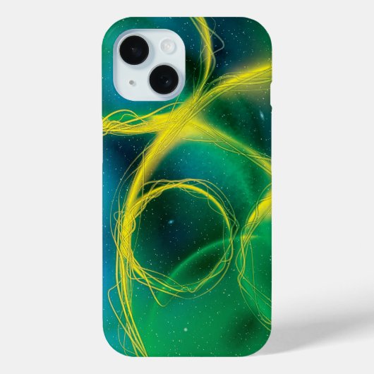 groenachtig Abstract Case-Mate iPhone Case (Achterkant)