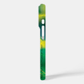 groenachtig Abstract Case-Mate iPhone Case (Achterkant / Links)