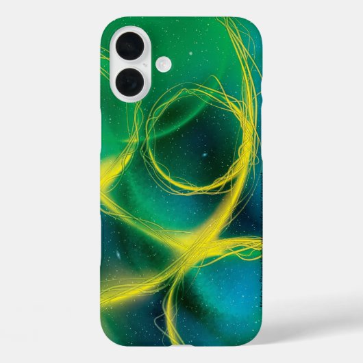 groenachtig Abstract Case-Mate iPhone Case (Achterkant)