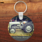  groenachtig grijs wiegengif foto van de trekker sleutelhanger (Voorkant)