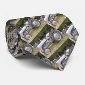 groenachtig grijs wiegengif stropdas (Opgerold)