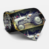 groenachtig grijs wiegengif stropdas (Opgerold)