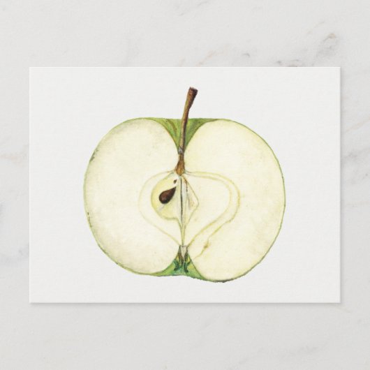 groenappelfruit briefkaart (Voorkant)