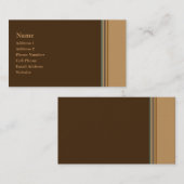 groenbijtend visitekaartje (Voorkant / Achterkant)