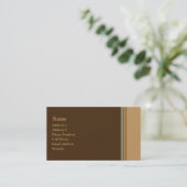 groenbijtend visitekaartje (Staand voorkant)