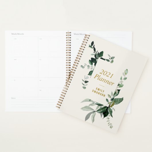 groenbladerplant 2021 planner (Display)