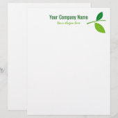 Groenbladertuinbouwbedrijf, logo aangepast briefhoofd (Voorkant / Achterkant)