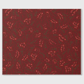 Groenbladpatroon van de koopvaardijvloot cadeaupapier (Vlak)