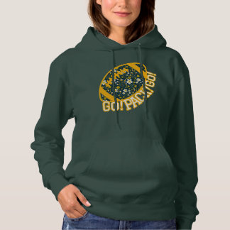 Groenblauw football hoodie
