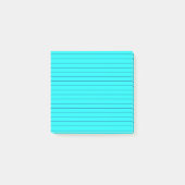 Groenblauw Post-it® Notes (Voorkant)