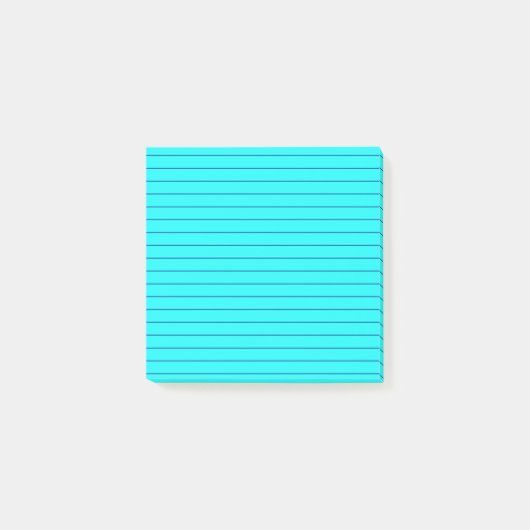 Groenblauw Post-it® Notes (Voorkant)
