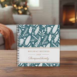 Groenblauwe Winterloof Familienaam Recept Notitieboek