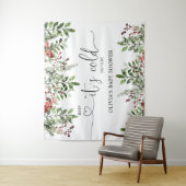 Groenblijvend Baby het is koud buiten Wandkleed (In situ)