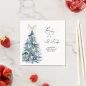 Groenblijvende boom met bogen Baby shower Servet (Insitu)