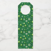 Groenblijvende Noel Flessenhanger (Voorkant)