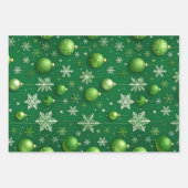 Groenblijvende Noel Inpakpapier Vel (Voorkant)