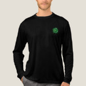 Groenblijvende Noel Tri-Blend Shirt (Voorkant volledig)