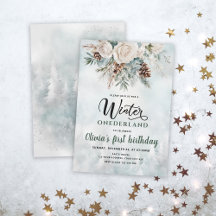 Groenblijvende Winter Onederland Eerste Verjaardag