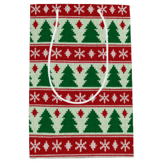 Groenblijvers & Sneeuwvlokken Brei Medium Cadeauzakje