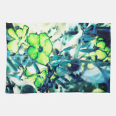 Groenbloem van veranderende kleuren theedoek (Horizontaal)