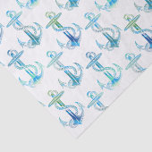 Groenboek Anchor Blue Tissuepapier (Detail)