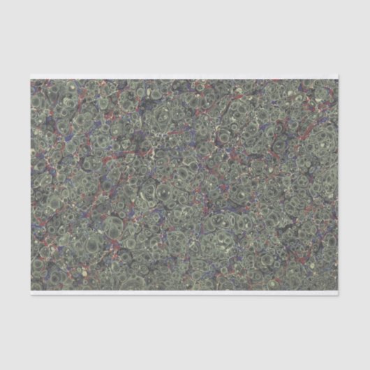 Groenboek gemarmerd eindpapier tissuepapier (Voorkant)