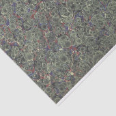 Groenboek gemarmerd eindpapier tissuepapier (Detail)