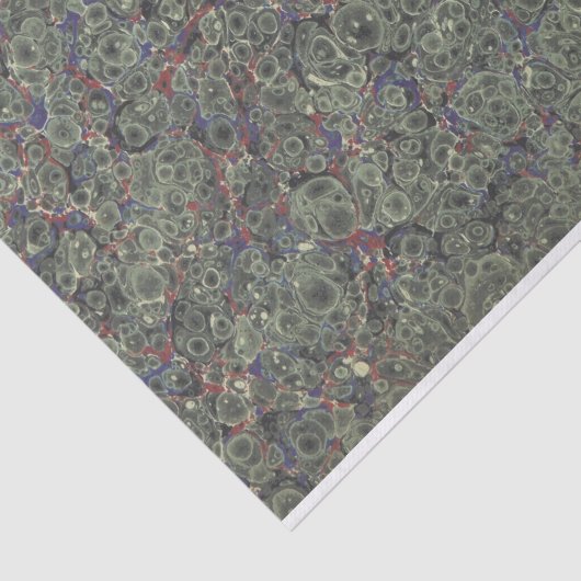 Groenboek gemarmerd eindpapier tissuepapier (Detail)