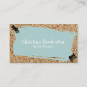 Groenboek gerecycleerde pasta's over de Sjabloon v Visitekaartje (Voorkant)