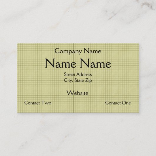 Groenboek Groenboek Visitekaartje (Voorkant)