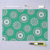 groenboek mandala's tissuepapier (Craft)